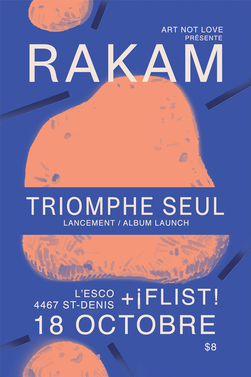 Rakam album release, Montreal QC, 2016